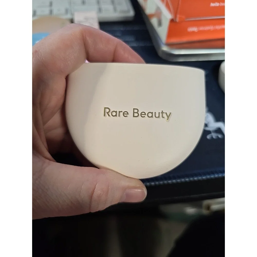 Rare Beauty True To Myself Tinted Pressed Finishing Powder Almond 0.28oz NIB